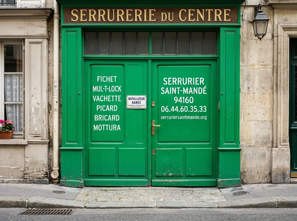Installateur agréé · double-porte propre, marques expliquées dessous